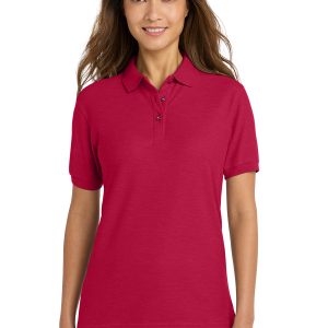 L500 Port Authority® Women's Silk Touch™ Polo