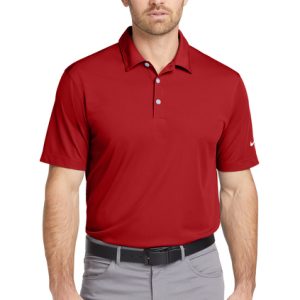 637167 Regular Nike Dri-FIT Vertical Mesh Polo
