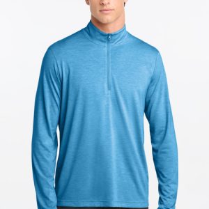 ST407 Regular Sport-Tek ® PosiCharge ® Tri-Blend Wicking 1/4-Zip Pullover