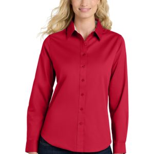 L608 Port Authority® Women's Long Sleeve Easy Care Shirt